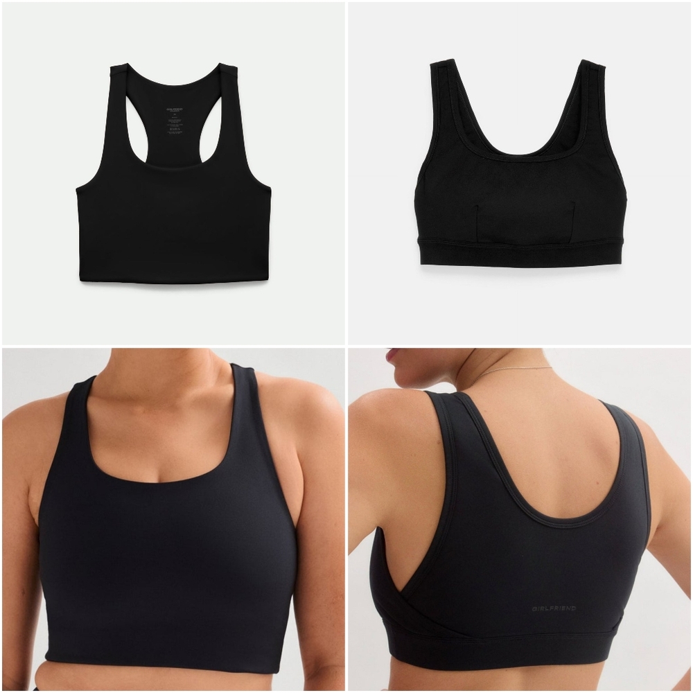 NWT Girlfriend Collective Paloma & Holly Bra Bundle size Small